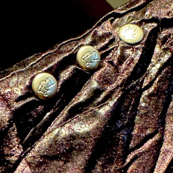 Vintage Parasuco Women's button-up blouse - Medium - Picture 7 of 16